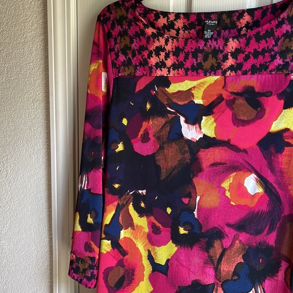 ALFANI WOMAN COLORFUL DRESS SZ 3X - Picture 3 of 6